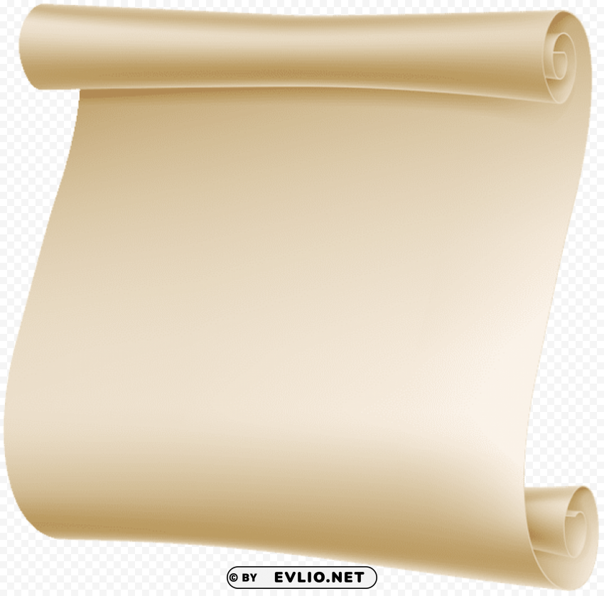 scroll template PNG Isolated Subject on Transparent Background