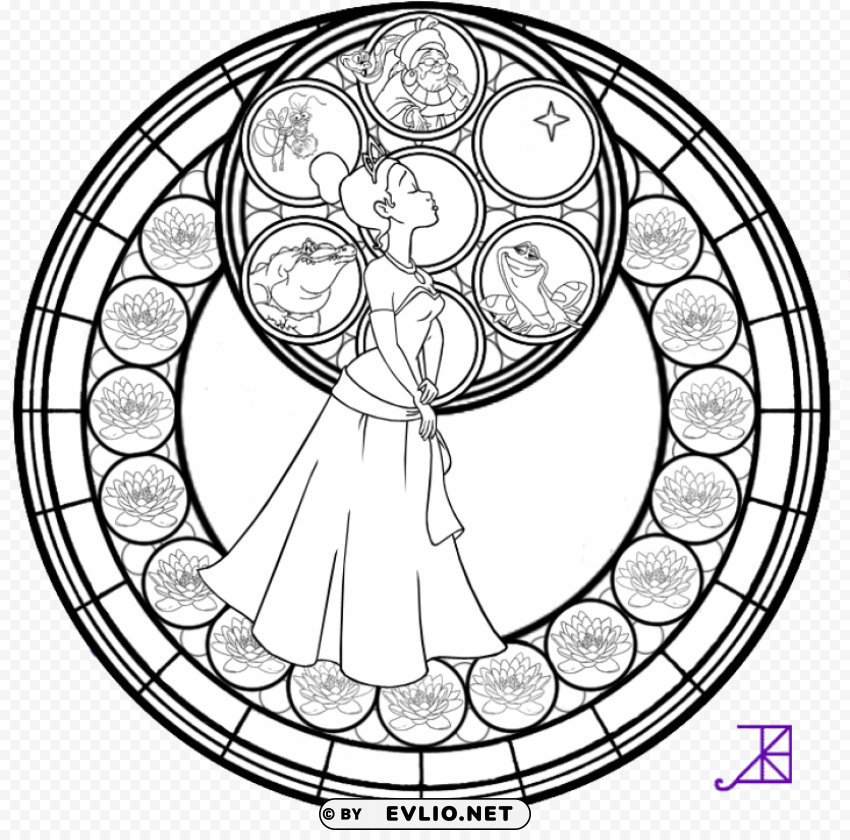 disney mandala coloring pages Free download PNG with alpha channel PNG transparent with Clear Background ID 88171d96