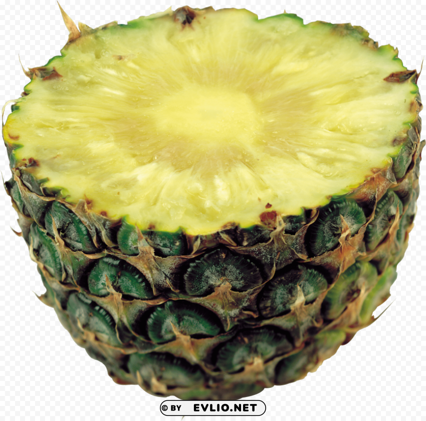 halved pinapple PNG images without BG