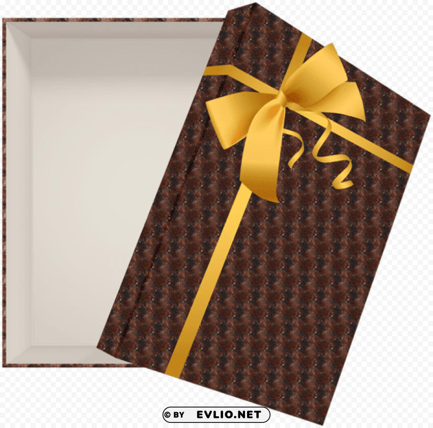open gift box Transparent Background PNG Isolated Item