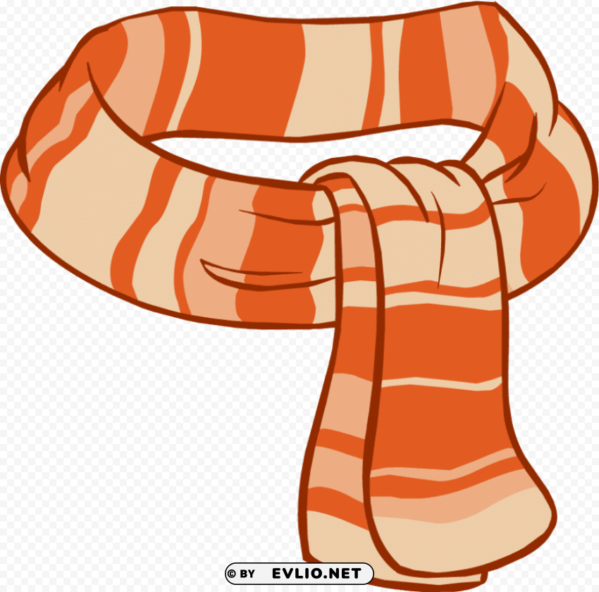 orange scarf PNG transparent photos library
