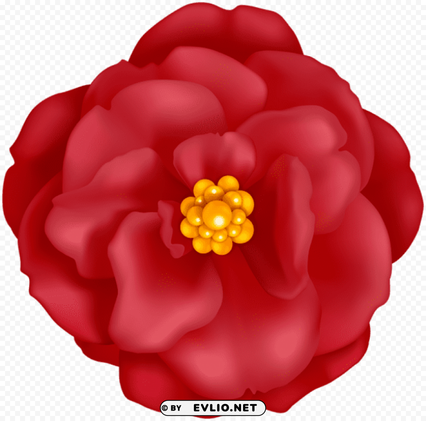 PNG image of red flower decorative PNG transparent photos comprehensive compilation with a clear background - Image ID 11fd8fca