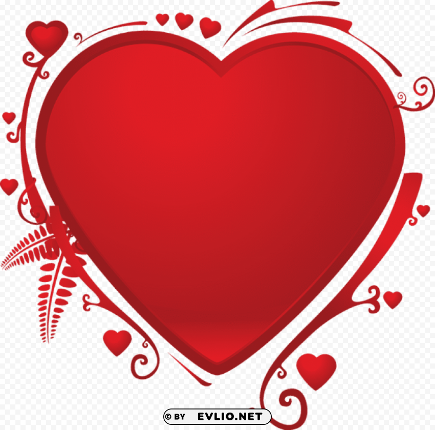 red heart Transparent PNG images database clipart png photo - 6073bf30