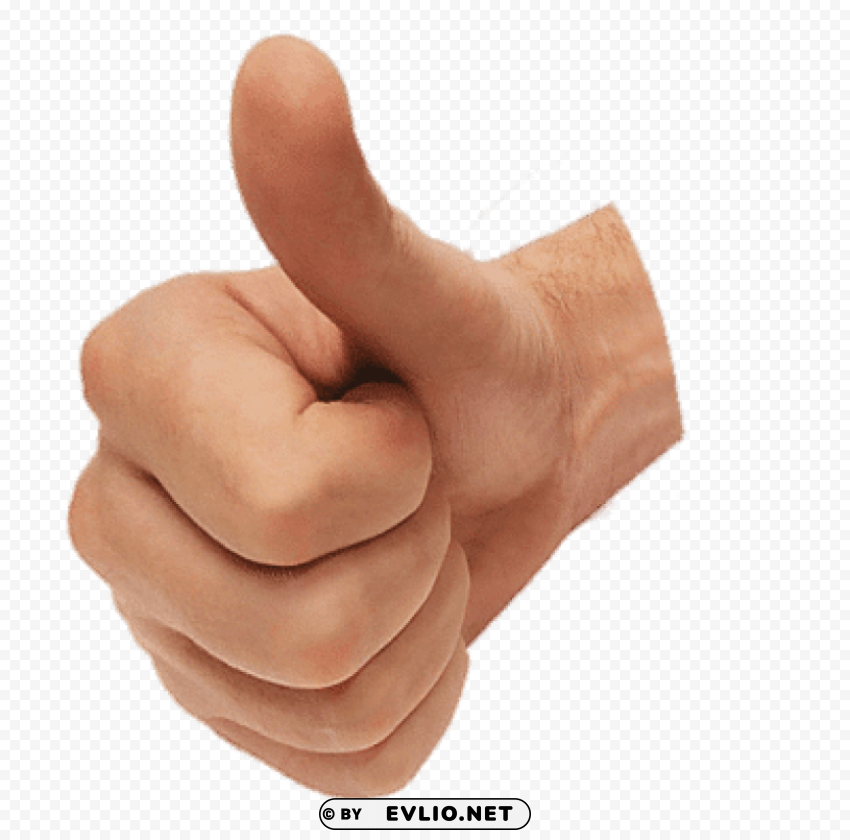 Transparent background PNG image of thumb up photo PNG Graphic with Isolated Clarity - Image ID 9ec7919b