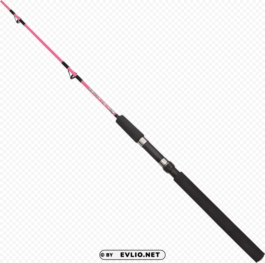 fishing rod Isolated Illustration in Transparent PNG