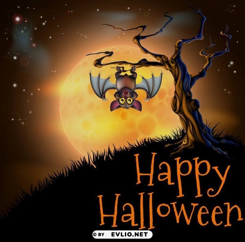 happy halloween PNG Graphic Isolated with Clarity