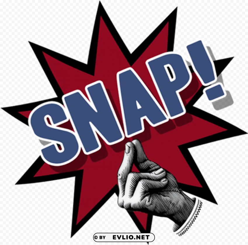 snap snap Isolated Character in Transparent Background PNG
