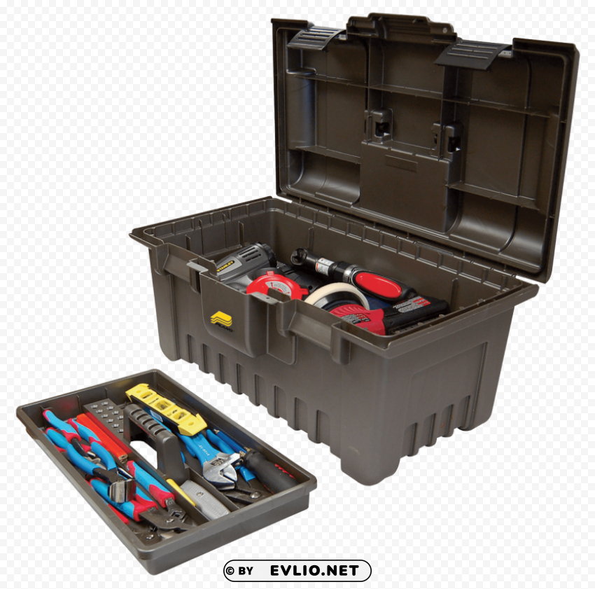 toolbox PNG with isolated background