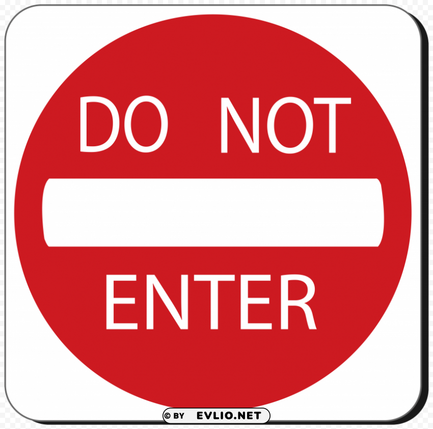 do not enter sign Transparent PNG pictures archive