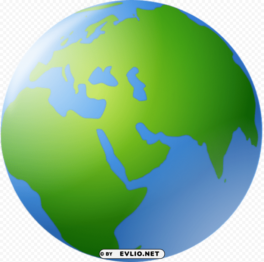 earth Isolated Subject with Transparent PNG