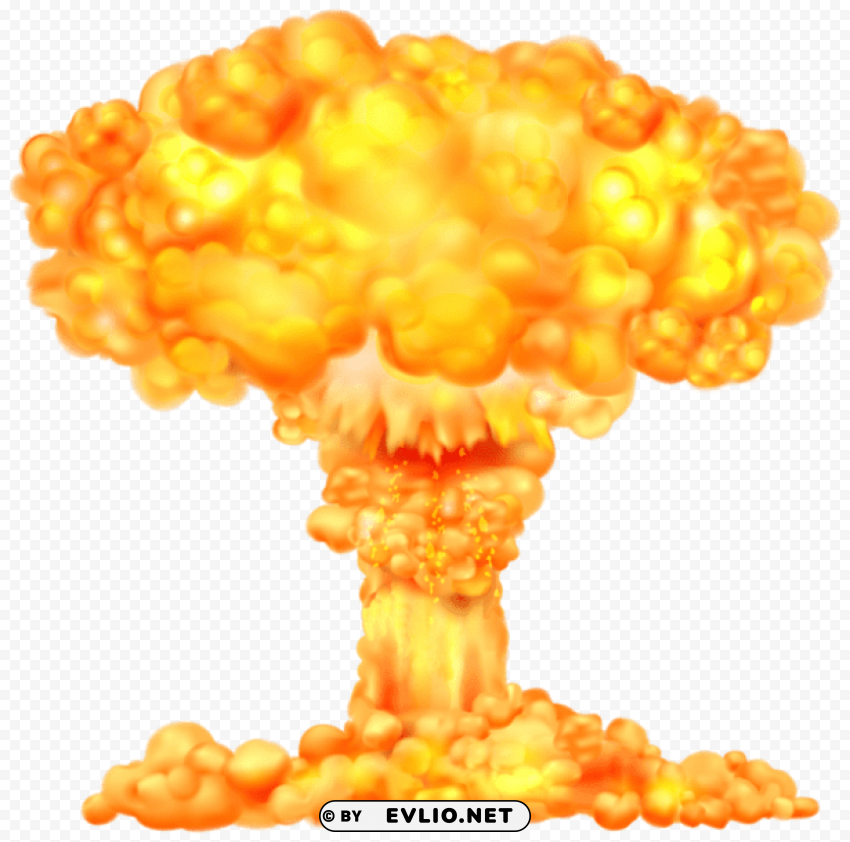 fire explosion Transparent PNG Isolated Artwork