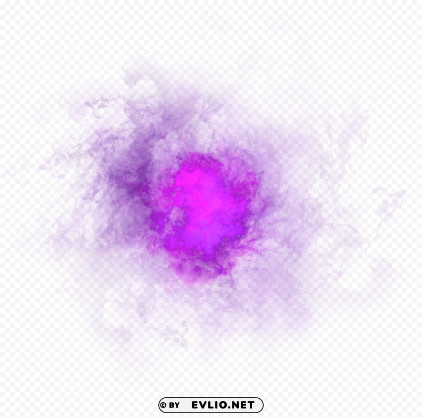 purple pink smoke effect PNG Image with Isolated Subject