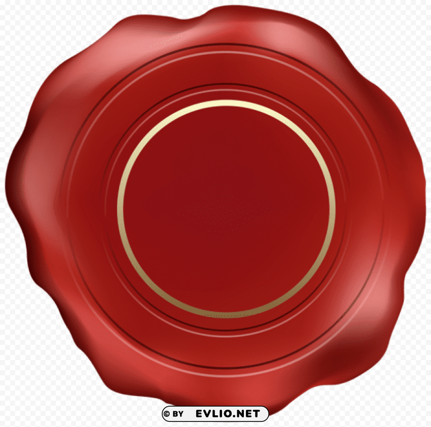 red wax stamp PNG download free clipart png photo - 0a432e6a