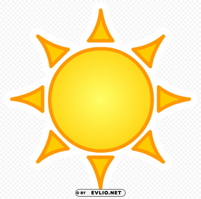 PNG image of sun free download Isolated Item in HighQuality Transparent PNG with a clear background - Image ID fac0ba34