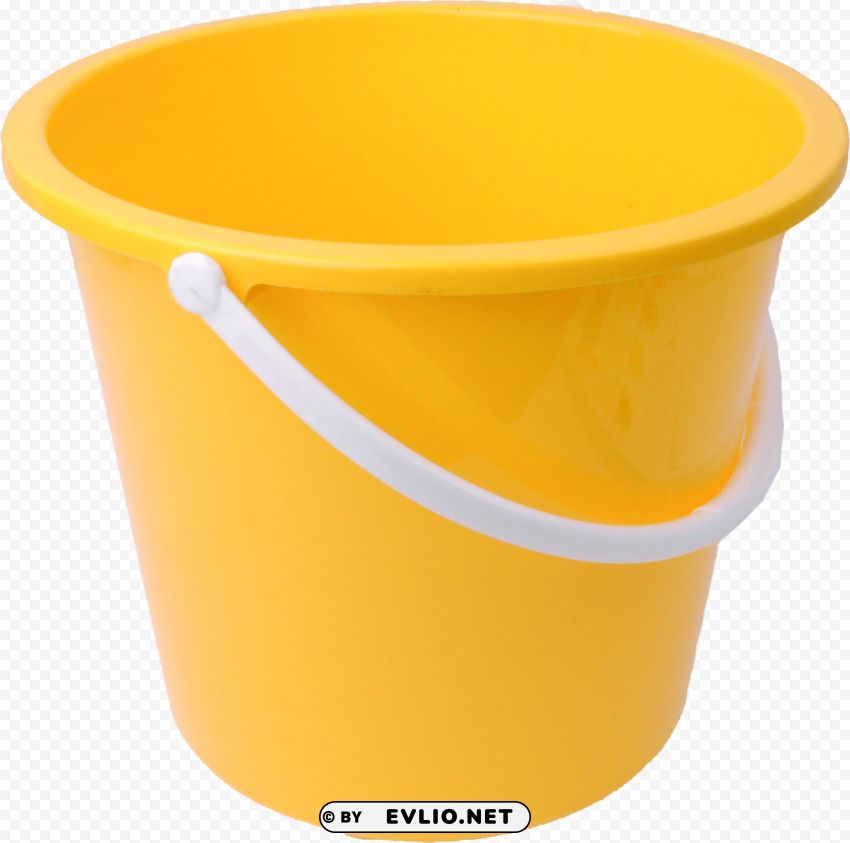 Yellow Bucket Image - Image ID 95dc8682 HighResolution Transparent PNG Isolation