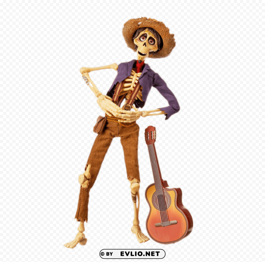 hector and his guitar PNG Image with Isolated Transparency