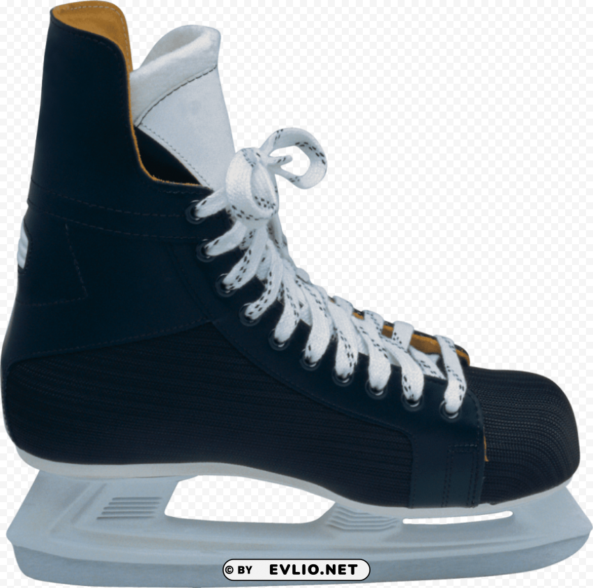 ice skates Isolated Element with Clear PNG Background