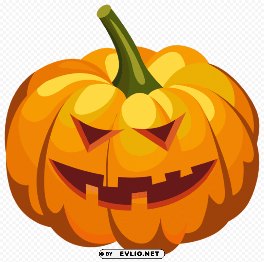 scary pumpkin lantern Transparent PNG artworks for creativity