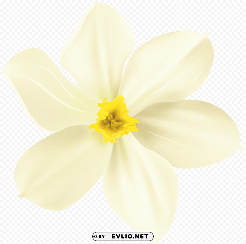 PNG image of spring flower decorative transparent PNG for design with a clear background - Image ID ce7e1577