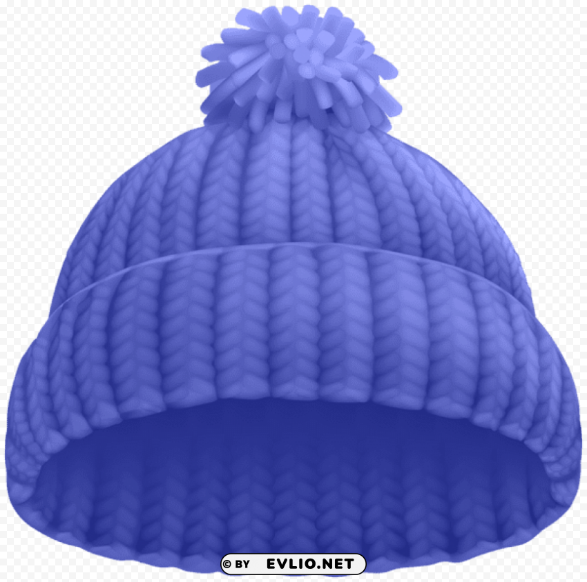 blue winter hat PNG clipart clipart png photo - 741334df