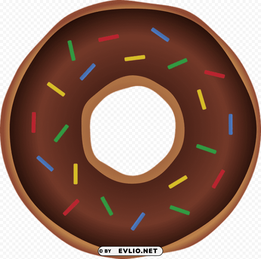 donut PNG with Transparency and Isolation