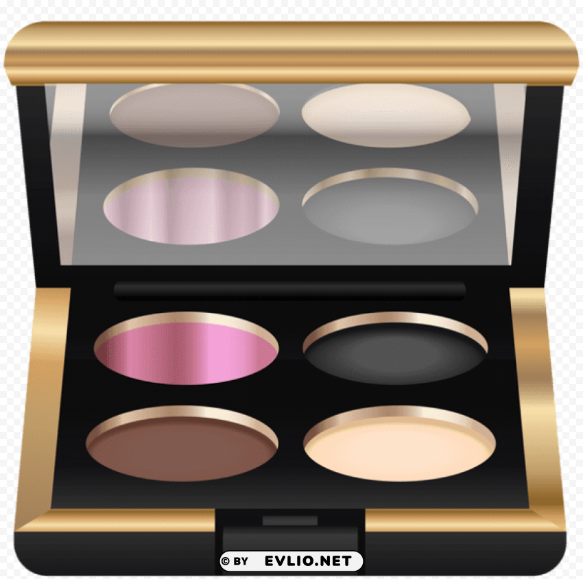 eyeshadows Isolated Illustration in HighQuality Transparent PNG