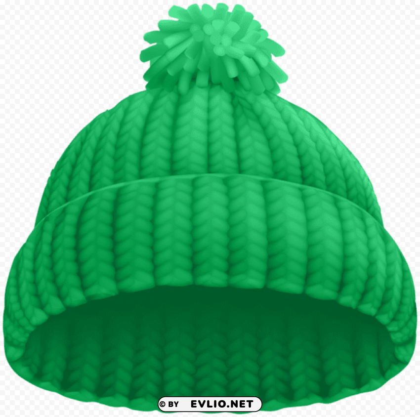 green winter hat No-background PNGs clipart png photo - 8b719239