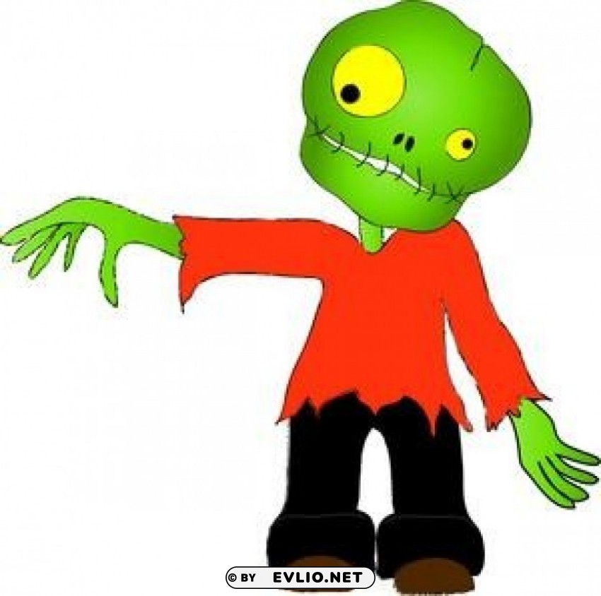 halloween zombie kid PNG free transparent