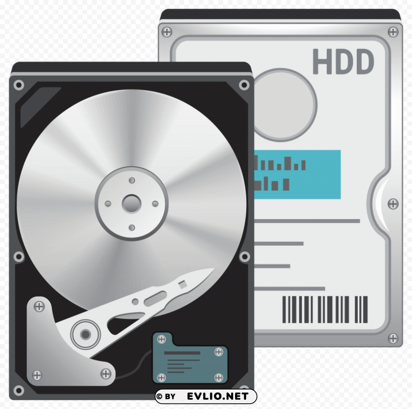 hard disk drive hdd PNG Image with Transparent Isolated Graphic Element