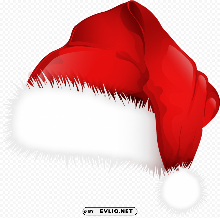 santa hat High-quality transparent PNG images comprehensive set