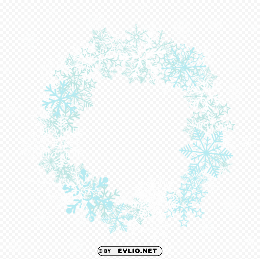 snowflakes border frame Transparent background PNG photos PNG Images 25a0a644