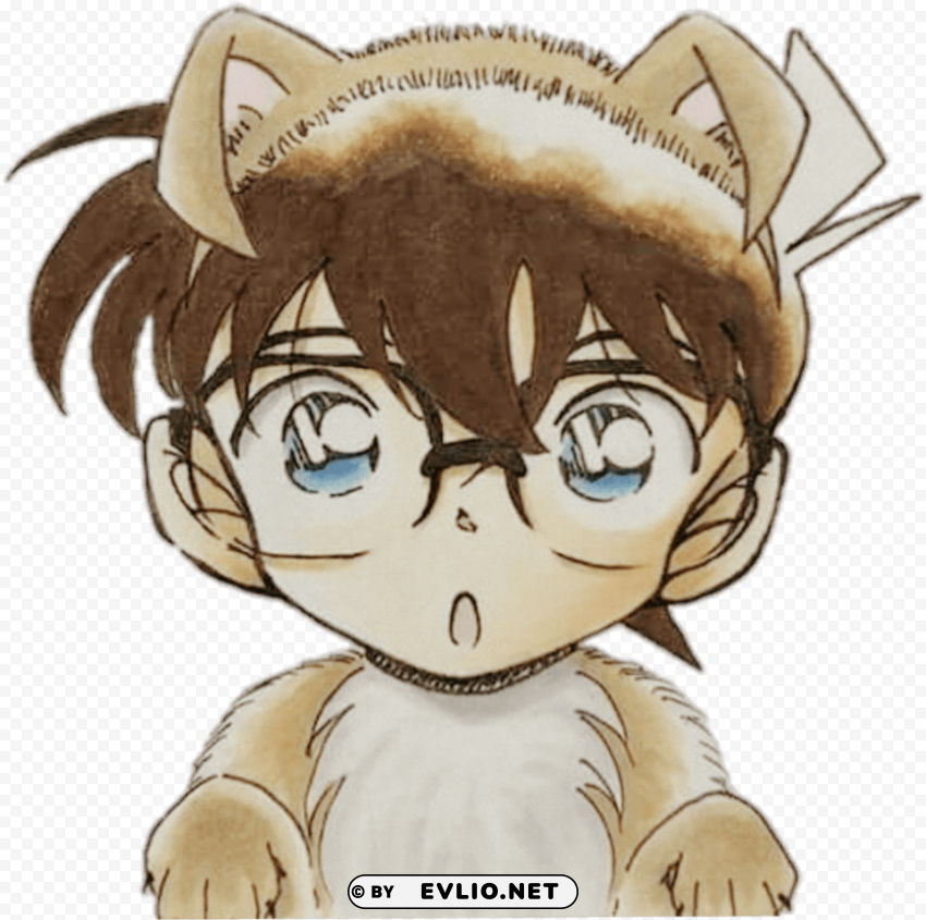 conan cute PNG images with clear cutout