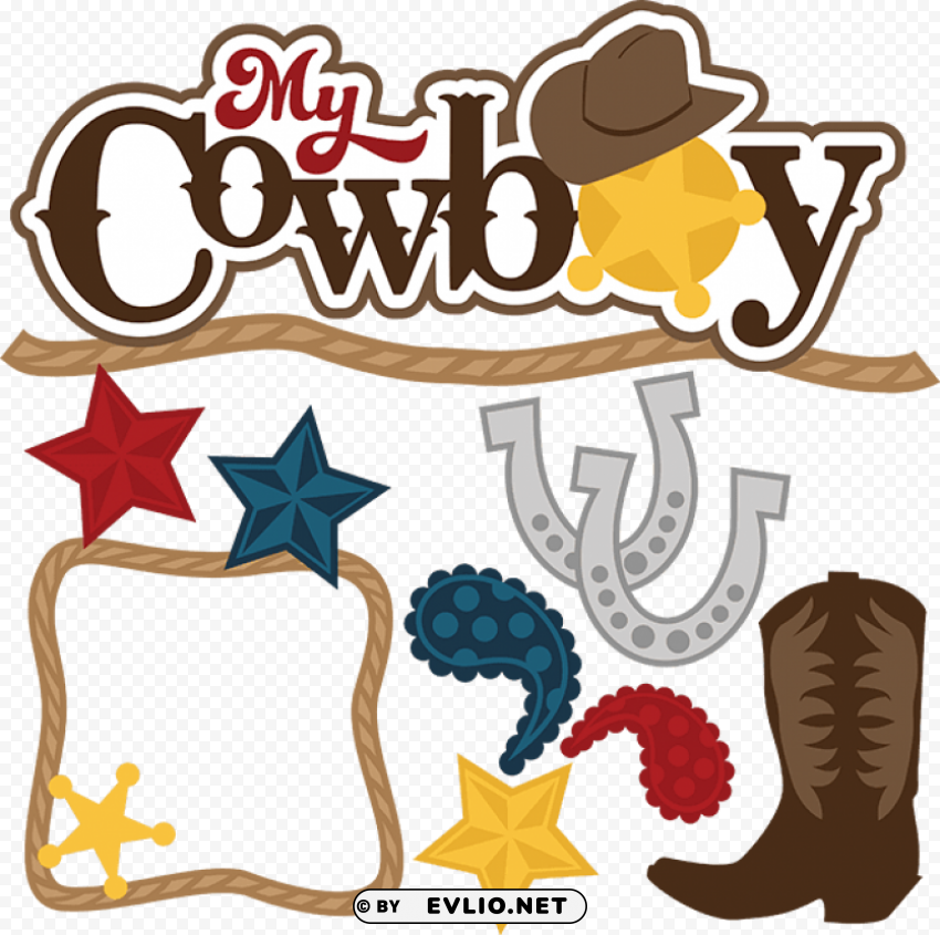 cowboy scrapbook PNG with transparent bg PNG transparent with Clear Background ID 931b05a4