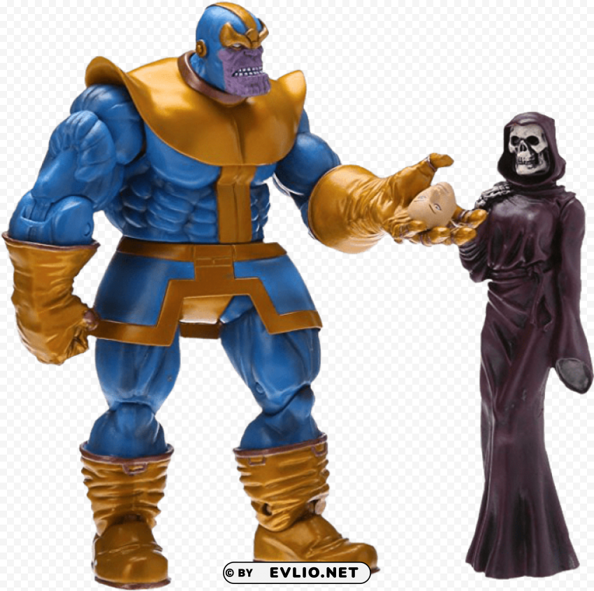 Diamond Select Marvel Select Thanos Action Figure Transparent PNG Images Bundle