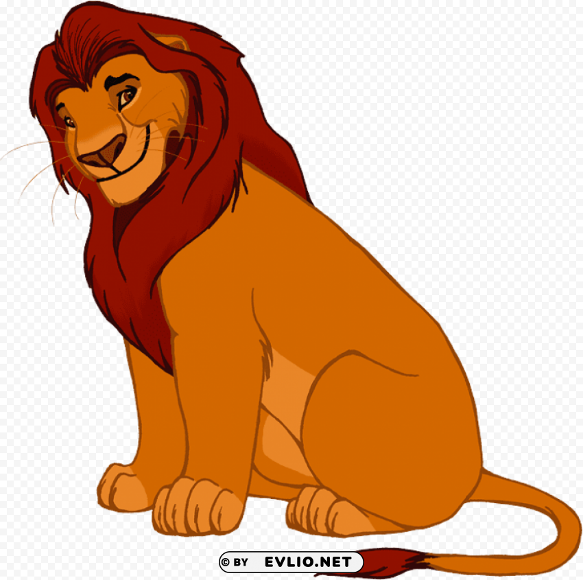 lion king Isolated Element in HighResolution Transparent PNG