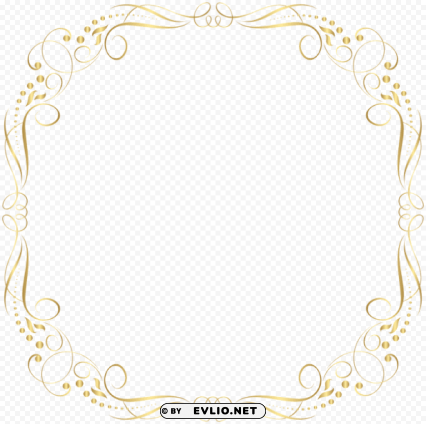 border frame deco PNG with no bg clipart png photo - ad220cf7