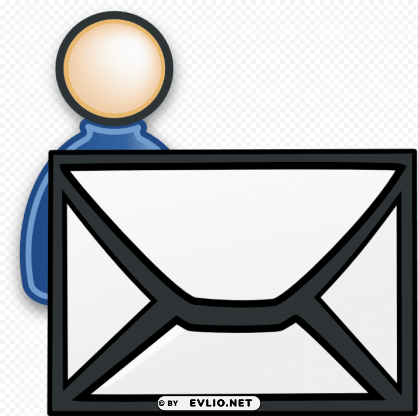 email user Isolated Item in HighQuality Transparent PNG