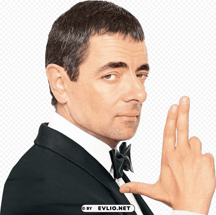 rowan atkinson PNG Isolated Design Element with Clarity