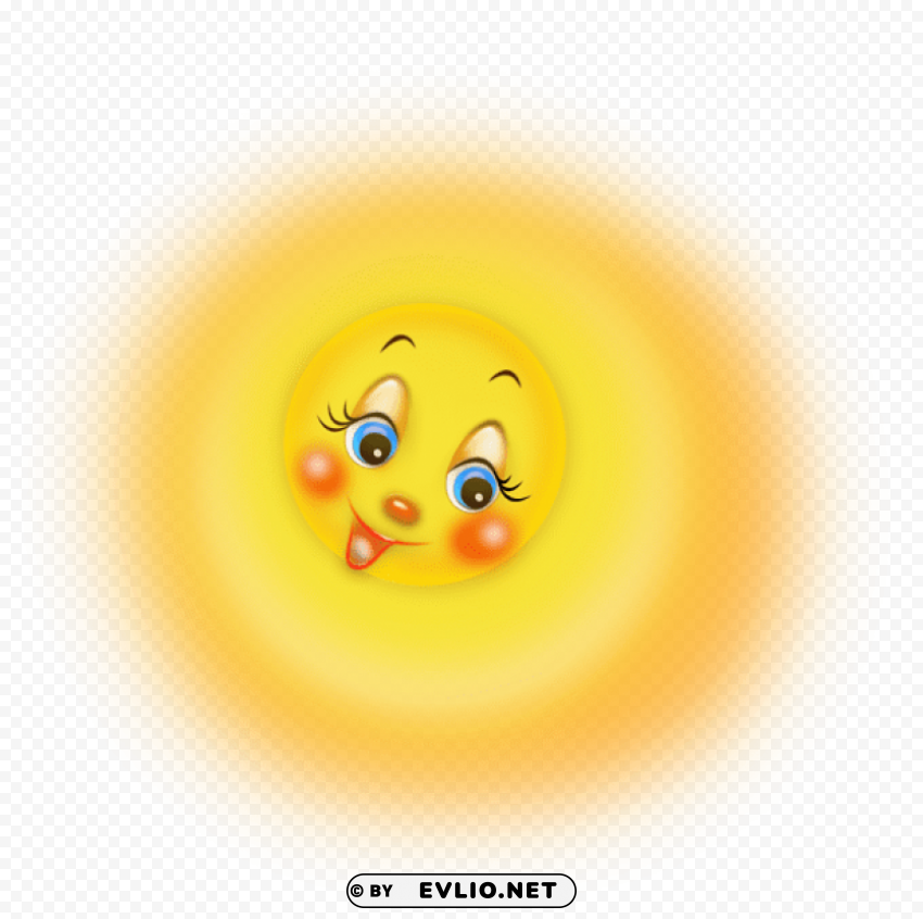  Cartoon Cute Sunpicture Transparent Graphics PNG