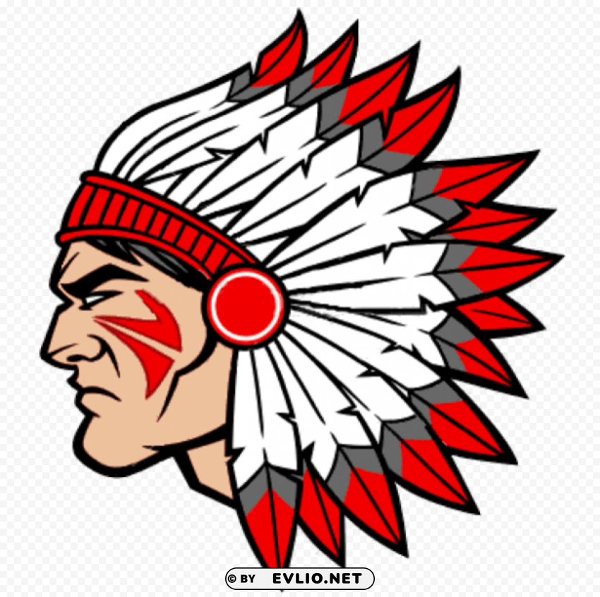 american indians Isolated Illustration in Transparent PNG
