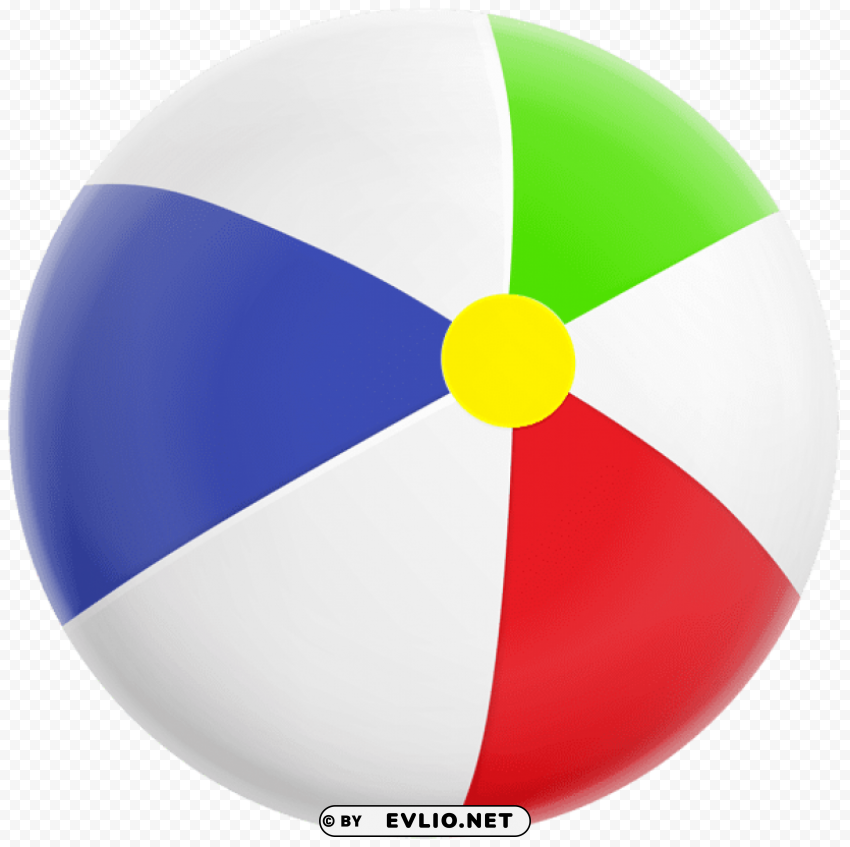 beach ball PNG files with transparent backdrop