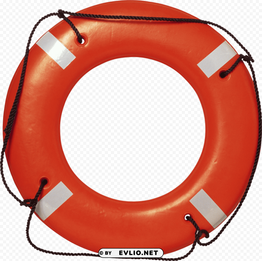 lifebuoy PNG Isolated Illustration with Clear Background