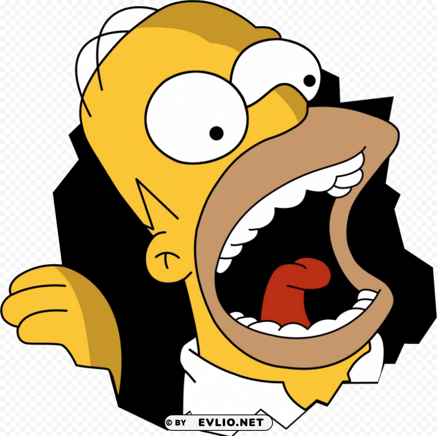 homero Clean Background Isolated PNG Image