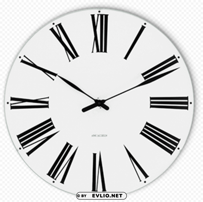 roman wall clock HighQuality Transparent PNG Isolated Graphic Design