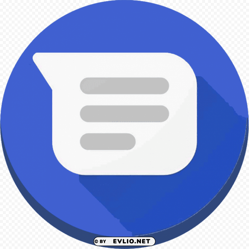 android messages app icon Isolated Element in Transparent PNG