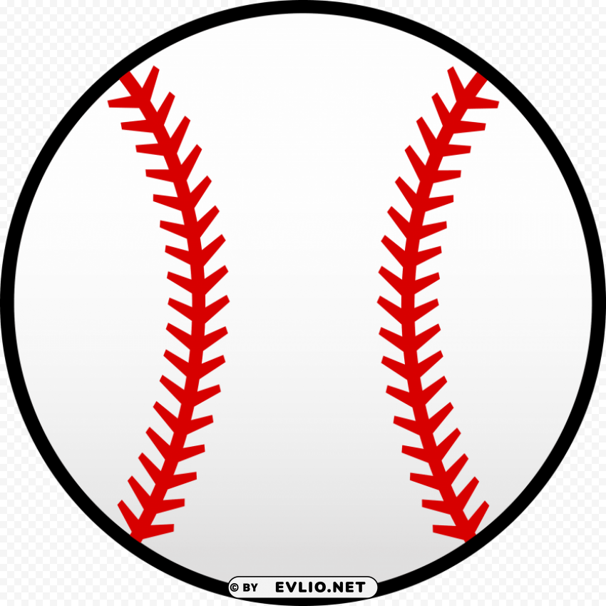 baseball Isolated Character in Clear Background PNG