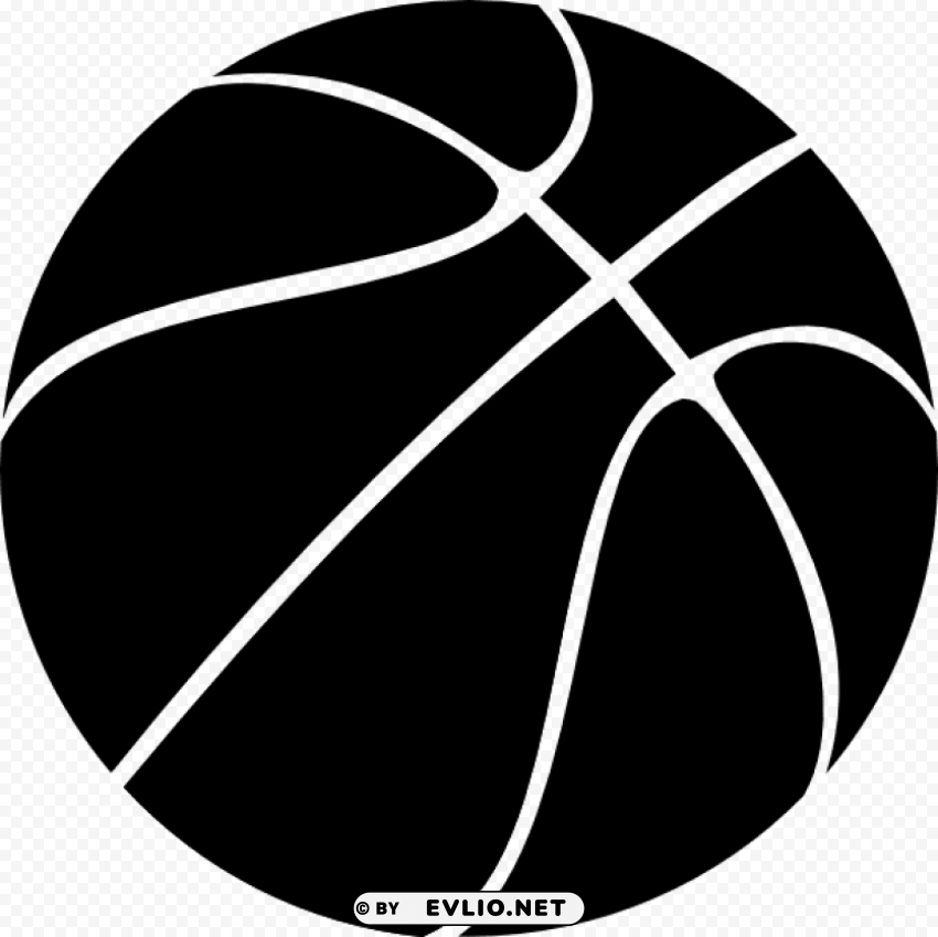 Basketball Isolated Graphic In Transparent PNG Format