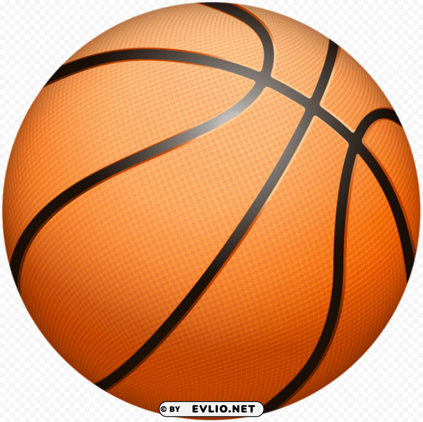 basketball Transparent PNG Isolated Item with Detail