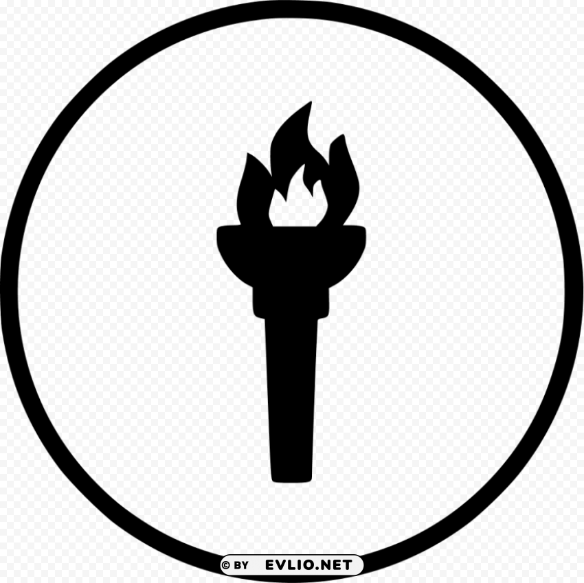 black olympic fire Free download PNG images with alpha transparency