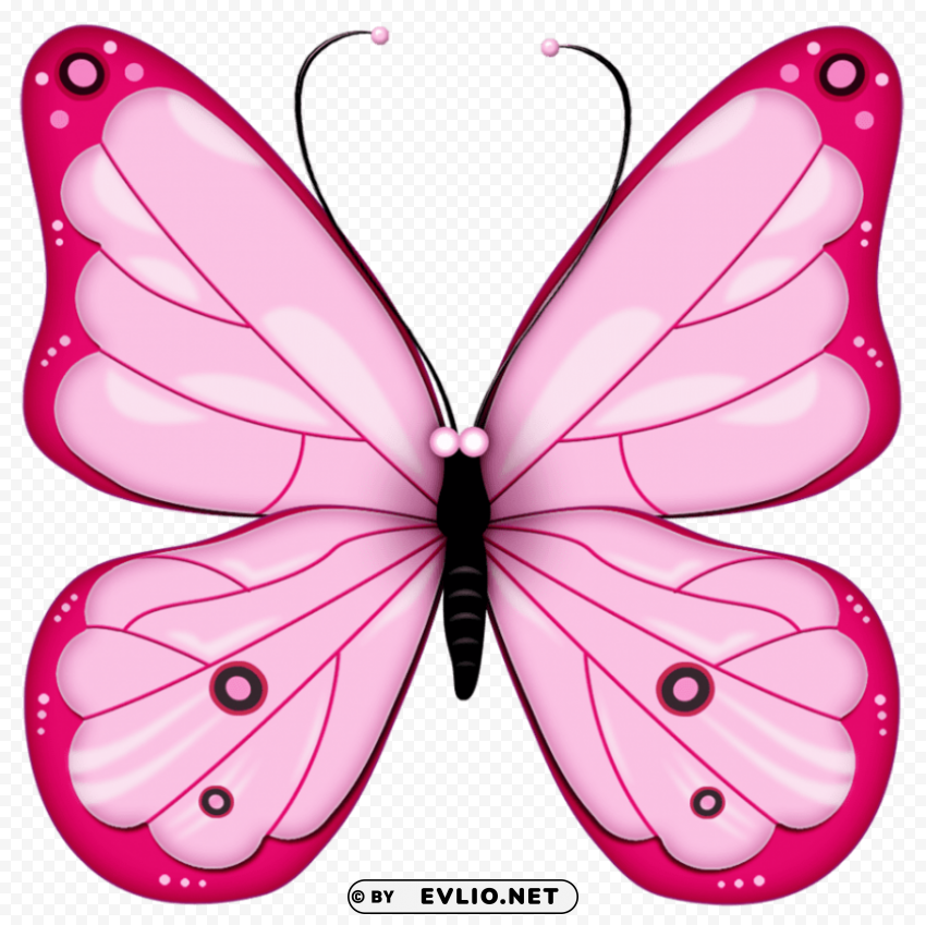 butterfly Isolated Illustration in HighQuality Transparent PNG clipart png photo - 72ebbea2